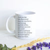 And One Day She Discovered She Was Fierce - White Ceramic Mug