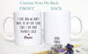 Funny Mom Dad Gift, Quarantine Gift Pandemic, Mother's Day, Mom Gift Ideas, Christmas Gift, Mom Dad Birthday Gift, Personalized Dad Mom Mug