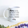 Funny Pandemic Mom Gift, Gag Gift, Mother's Day Gift, Mom Gift Ideas, Christmas Gift, Mom Birthday Gift Personalized Mom Mug Quarantine Gift