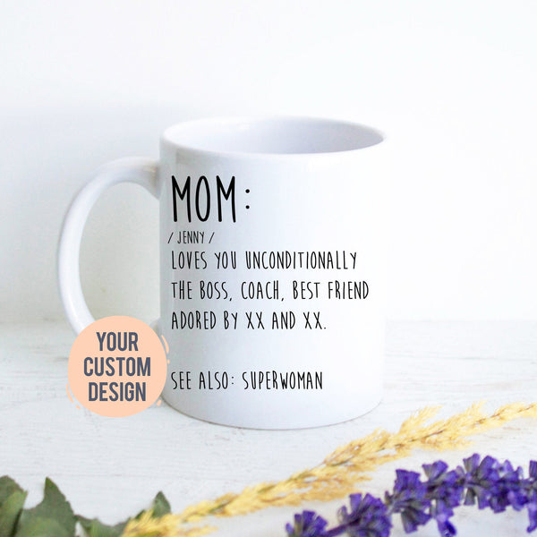 Personalized Mom Definition Gift, Mother's Day Gift, Mom Gift Ideas, Christmas Gift, Mom Birthday Gift, Personalized Mom, Best Mom