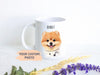 Custom Dog Mug - Pet Photo Portrait