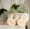 Personalized First Easter Bunny Basket Tag