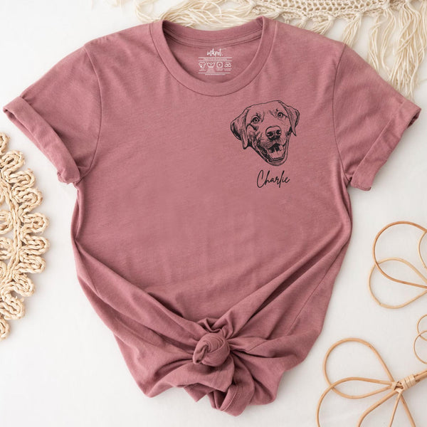 Custom Pet Portrait Shirt or Sweatshirt