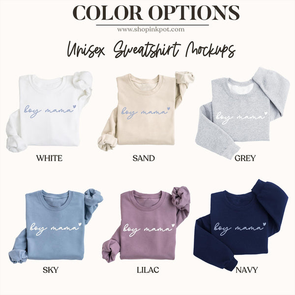 Boy Mama Sweatshirt With Custom Names | Boy Mom Sweater, Mother's Day Gift, Mother's Day Gift Ideas,New Mom Outfit,Mom Birthday Gift Clothes