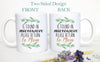 If Found In Microwave Please Return To Mom Greenery - White Ceramic Mug