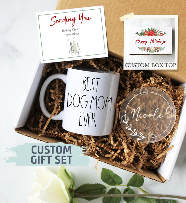 Personalized Christmas Gift Box for Dog Mom