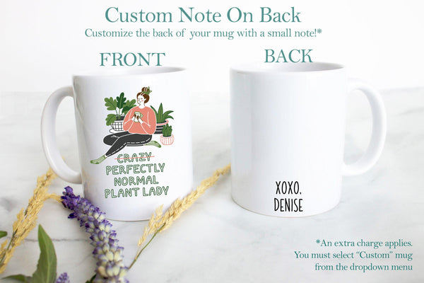 Plant Lady - White Ceramic Mug