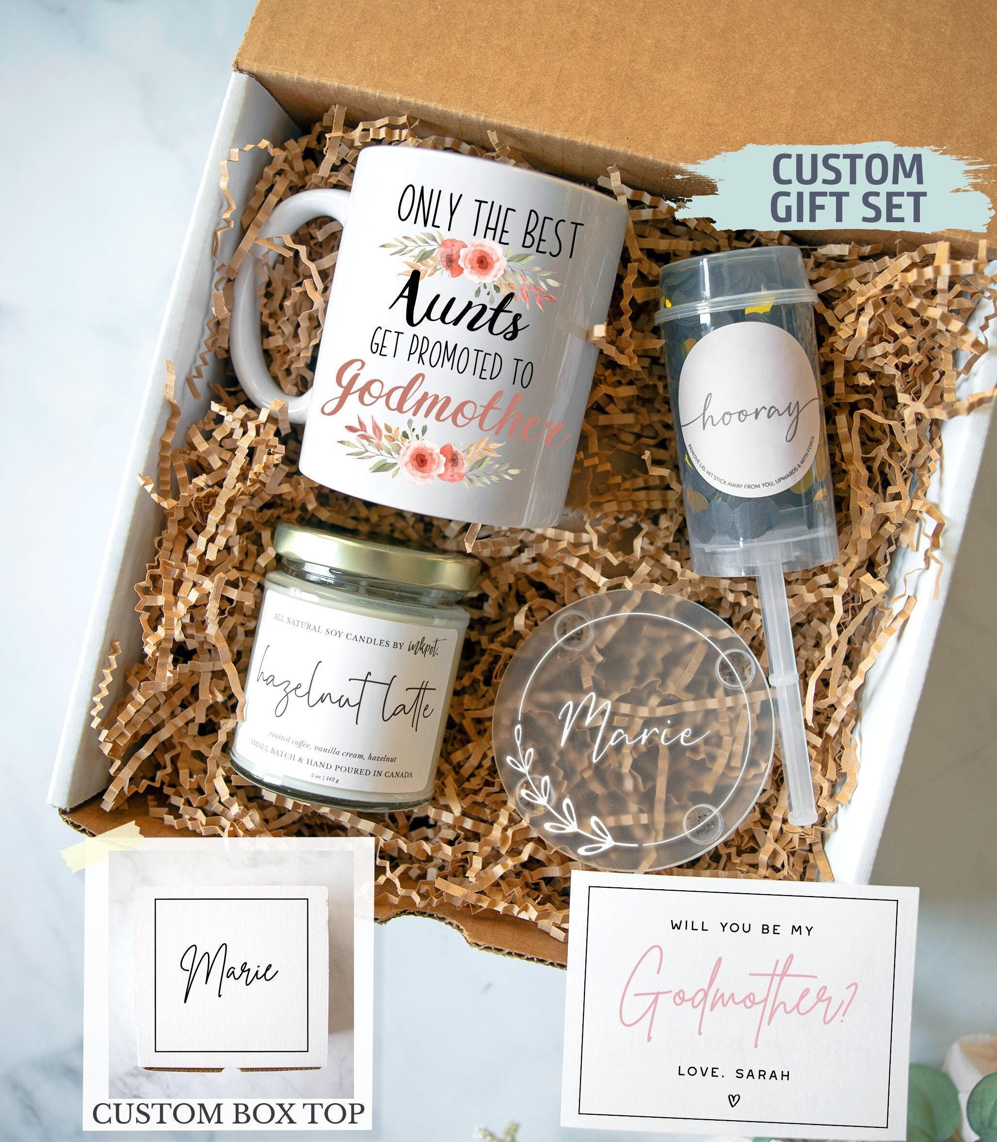 Personalized Godmother Gift Box