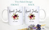 Personalized Aunt Name - White Ceramic Mug