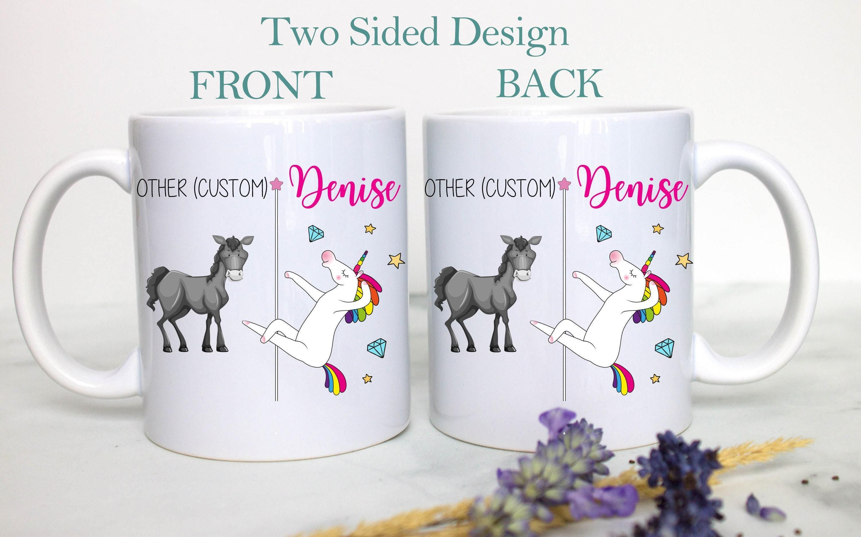 Custom Unicorn Profession - White Ceramic Mug