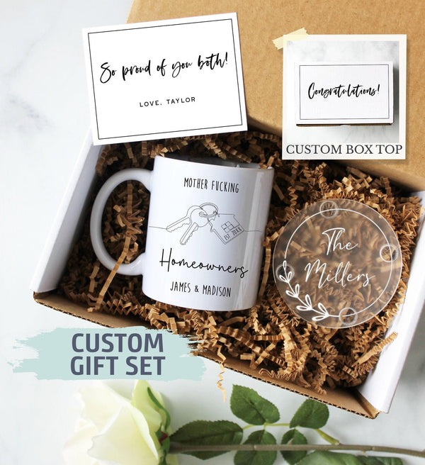 Personalized New Homeowners Gift Box