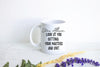 Wow Look At You Getting Your Masters and Shit Custom - White Ceramic Mug