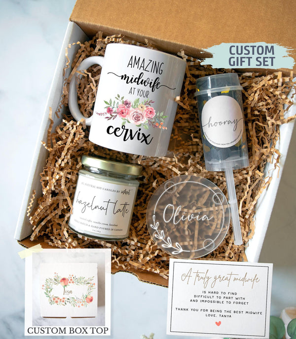 Personalized Midwife Gift Box