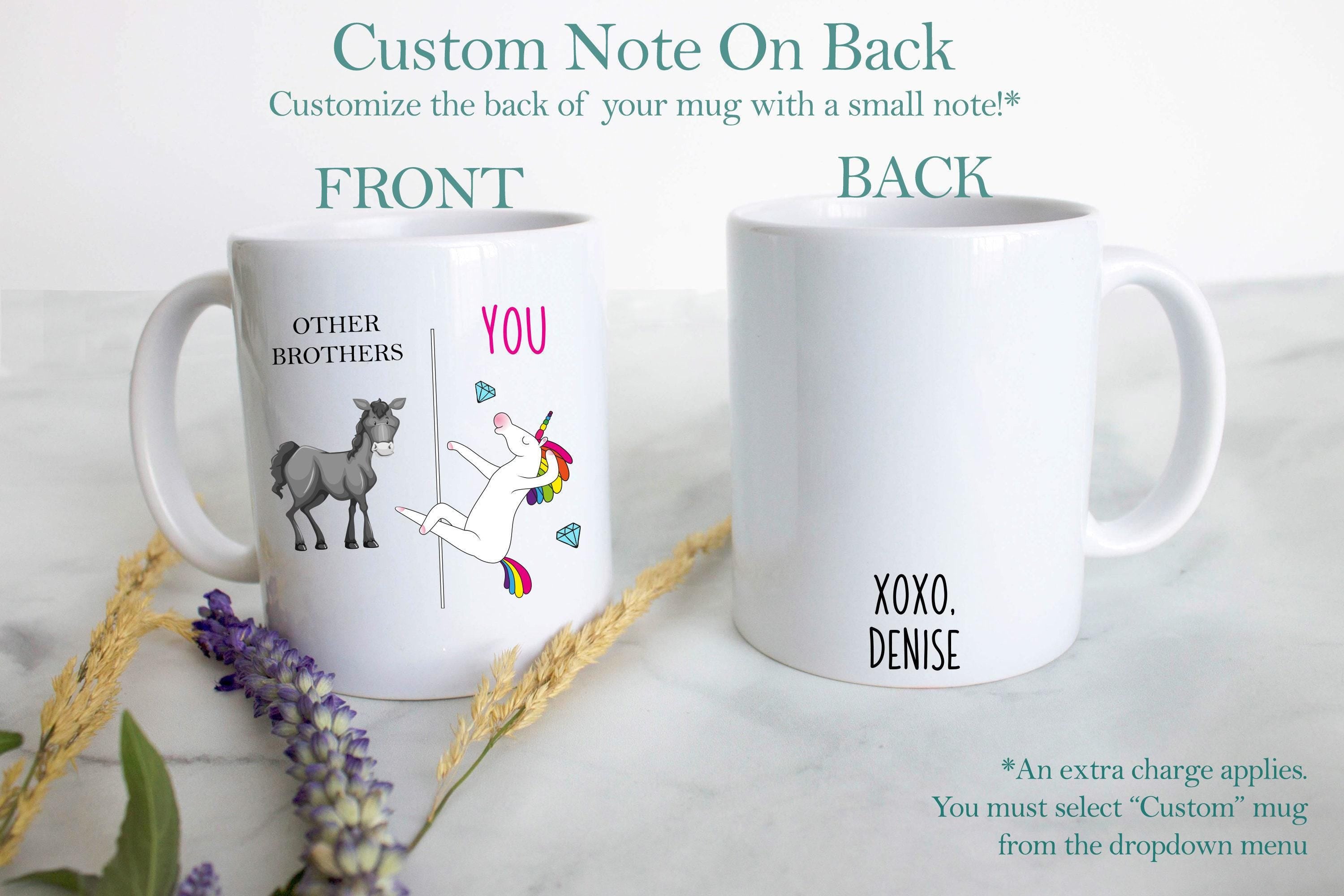 Other Brothers Vs. You Unicorn - White Ceramic Mug