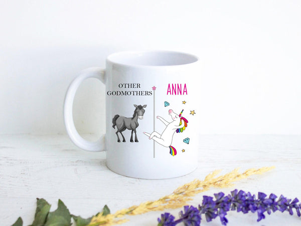 Other Godmothers Vs. You Unicorn - White Ceramic Mug