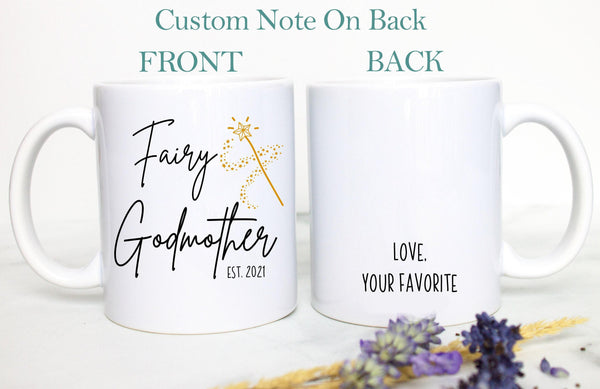 Fairy Godmother EST Personalized Mug