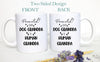 Promoted From Dog Grandma and Grandpa To Human Individual or Mug Set #3 - White Ceramic Mug