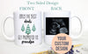 Only The Best Dads Promoted To Grandpa - White Ceramic Mug