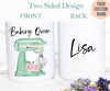 Personalized Baking Queen Mug