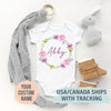 Personalized Baby Name Bodysuit