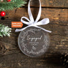 First Christmas Engaged Ornament