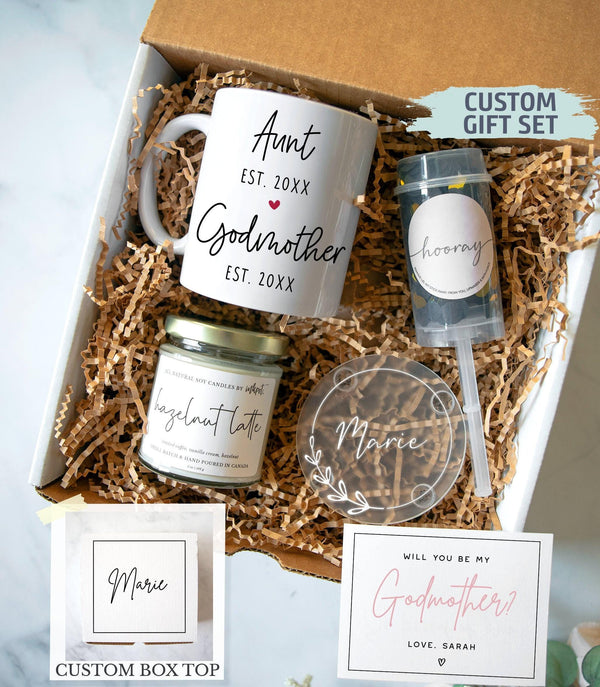 Personalized Godmother Gift Box