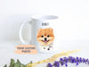 Custom Dog Mug, Pet Portrait, Personalized Dog Lovers Mug, Dog Owner Gift, Dog Mom, Dog Dad, Gift for Dog Photo Mug, Pet Loss, Dog Memorial