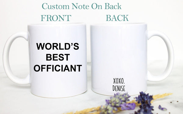 World's Best Officiant Mug