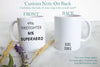 49% Firefighter 51% Superhero - White Ceramic Mug