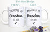 Promoted to Grandpa and Grandma Individual OR Mug Set