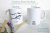 Grandpa Watercolor Shark - White Ceramic Mug