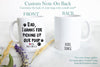 Dear Mom and Dad Thanks For Picking Up Our Poop Custom Name Individual or Mug Set - White Ceramic Mug