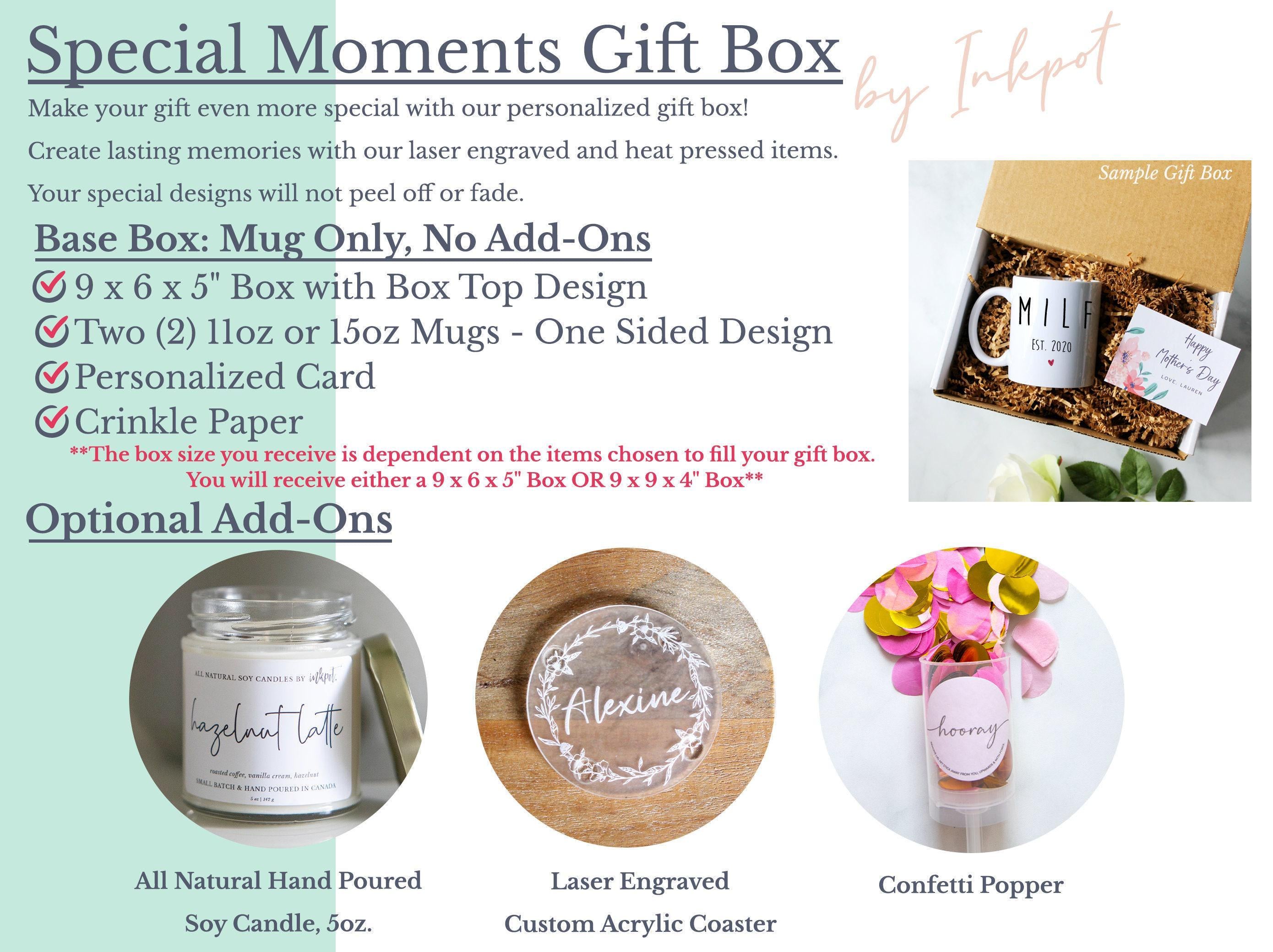 Custom First Mother's Day Gift Box
