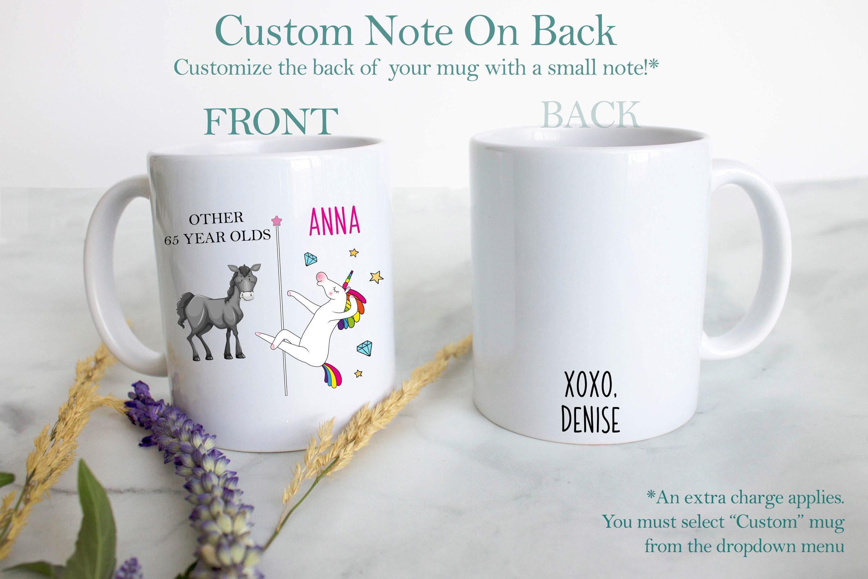 Other 65 Year Olds Vs. You Unicorn - White Ceramic Mug