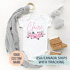Personalized Baby Name Bodysuit
