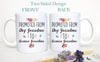 Promoted From Dog Grandma To Human Grandma #2 - White Ceramic Mug