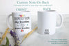 Promoted From Dog Grandma To Human Grandma #2 - White Ceramic Mug