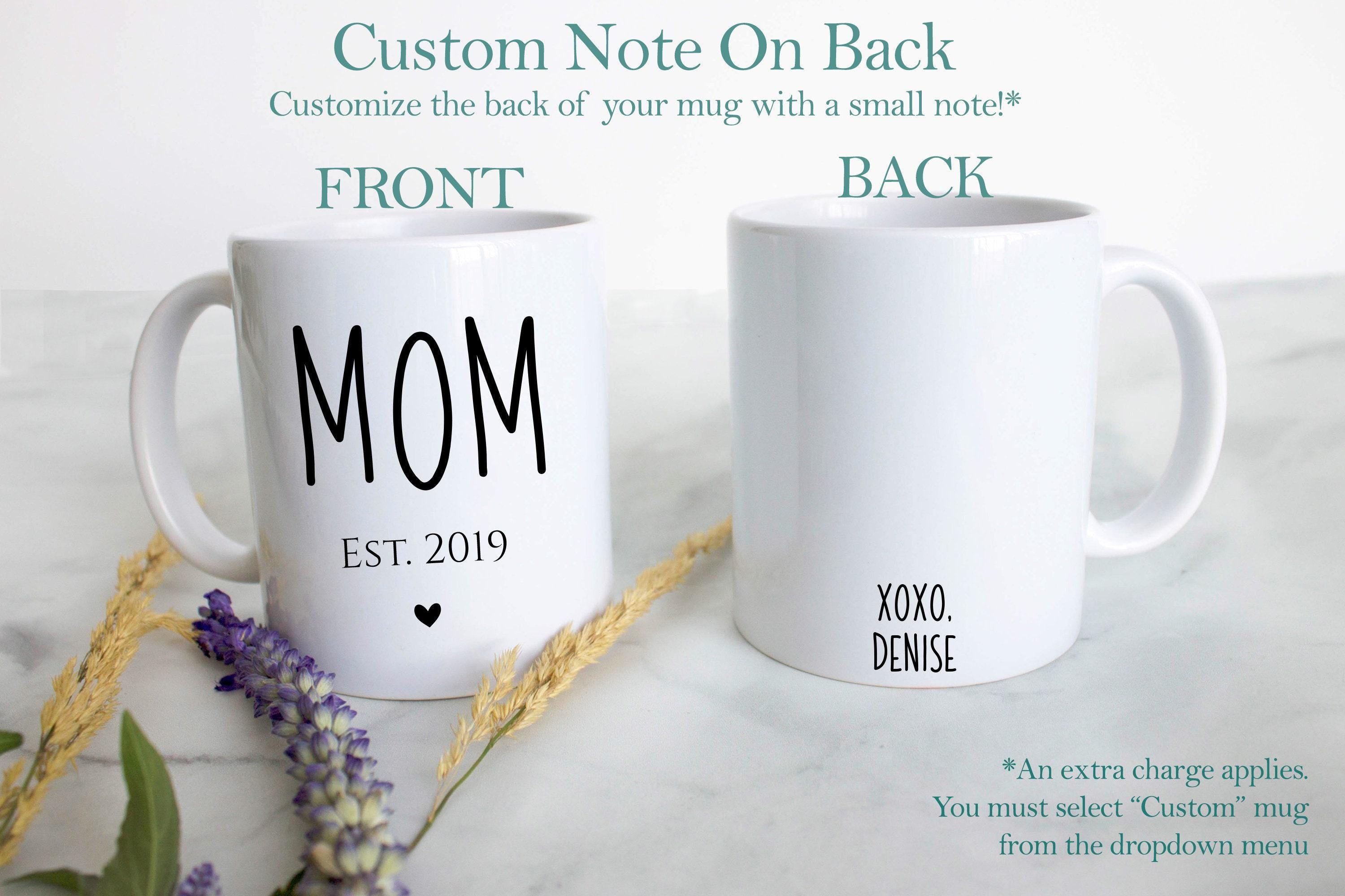 Mom and Dad Individual or Mug Set #3 - White Ceramic Mug