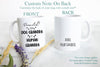 Promoted From Dog Grandma and Grandpa To Human Individual or Mug Set #3 - White Ceramic Mug