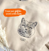 Custom Pet Photo Bodysuit | Protected By Pets, Fur Sibling Has Paws, Baby Gift, Dog Brother, Baby Announcement,Cat Portrait,New Best Friend