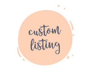 Add-On | Custom Candle Label - Design Change