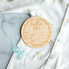 Baby Birth Announcement - Hello World