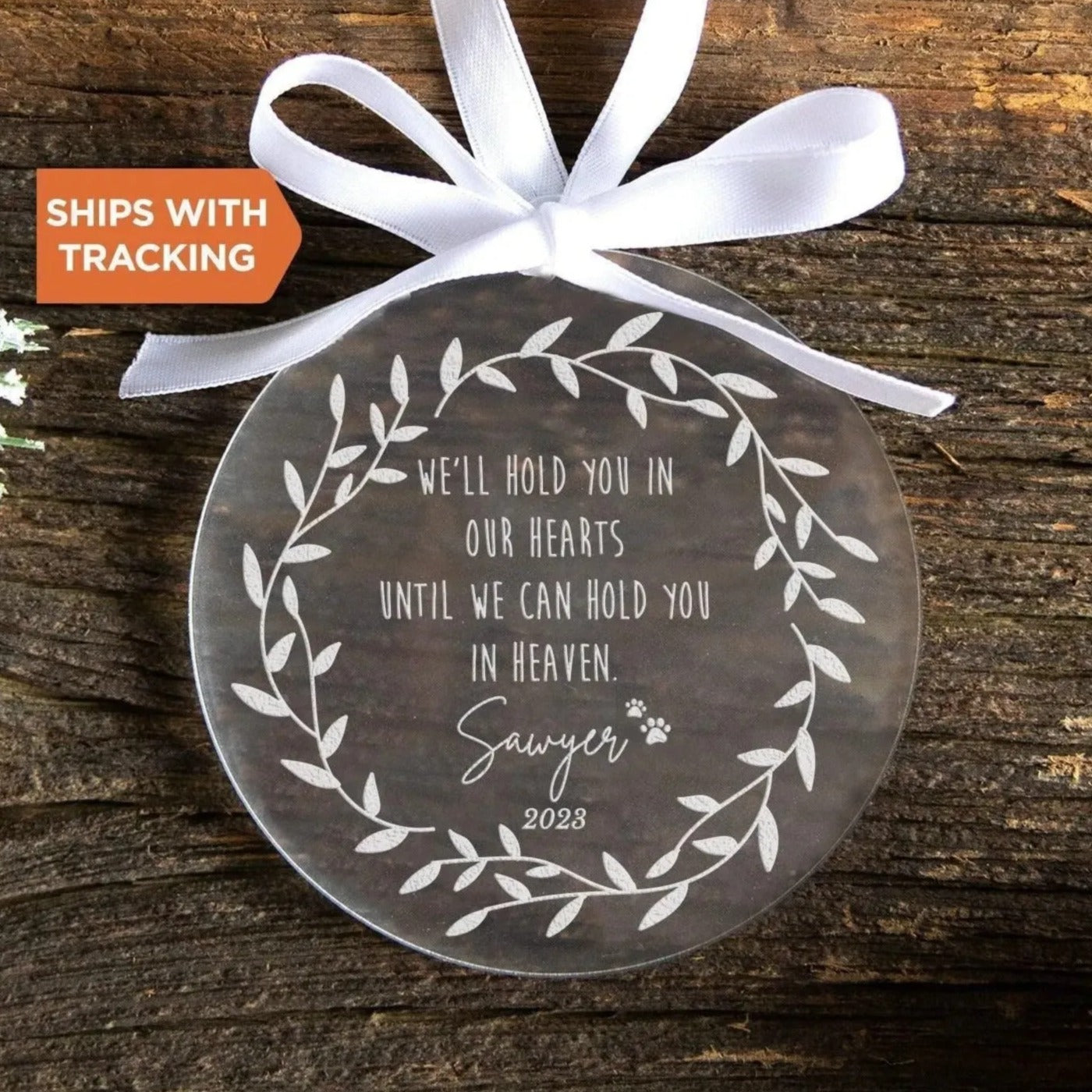 Personalized Pet Memorial Ornament
