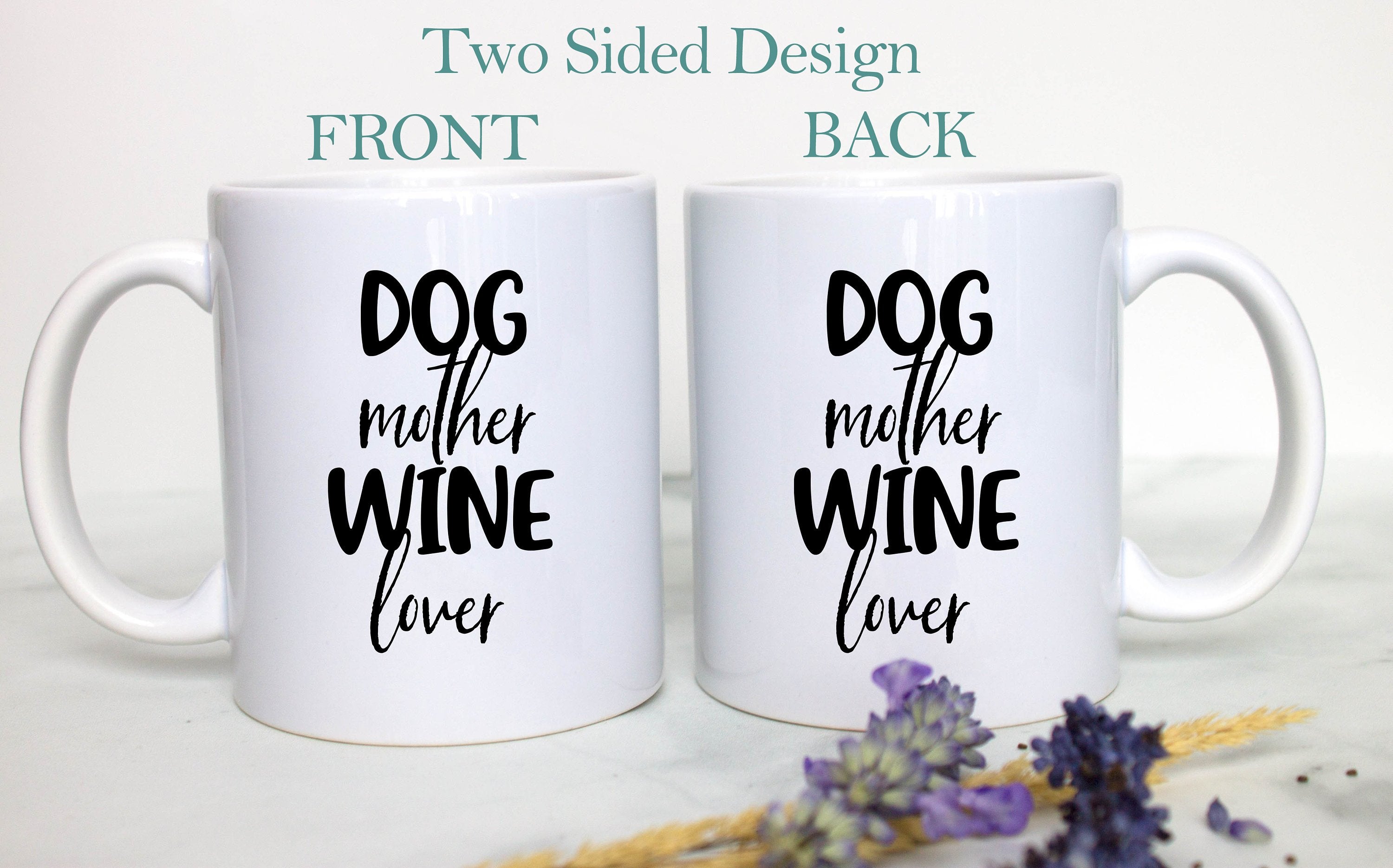 Personalized Dog Mom Mug 