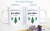 Promoted to Grandpa and Grandma Individual or Mug Set - White Ceramic Mug - Inkpot