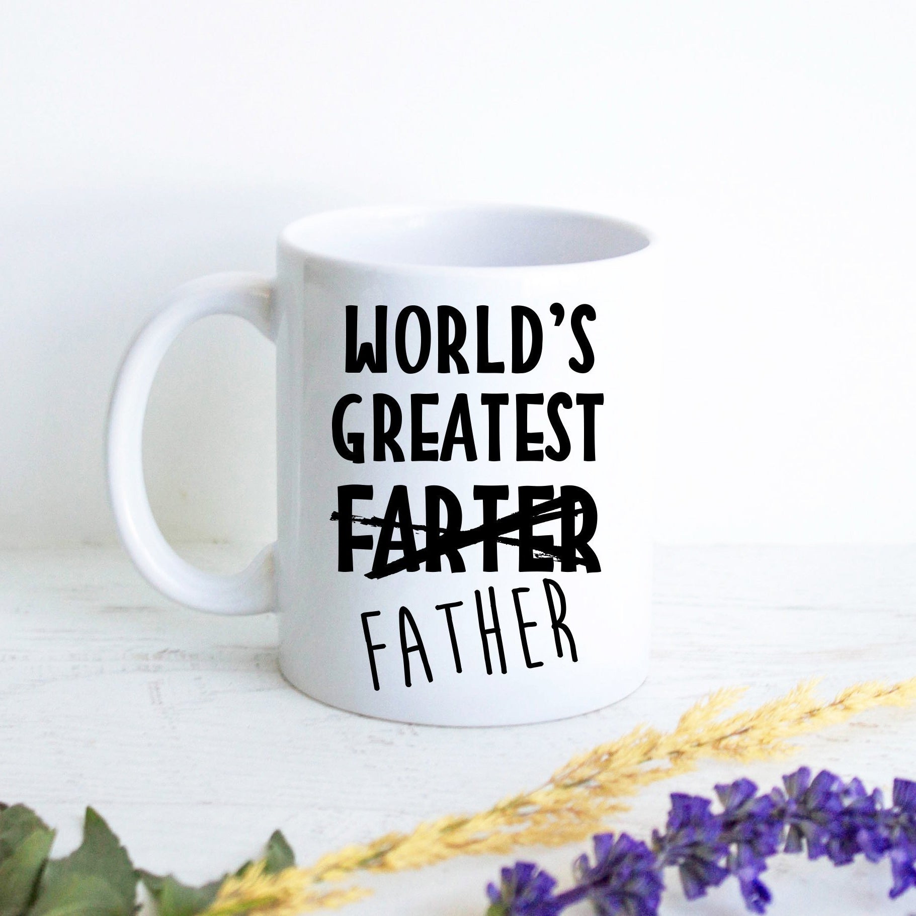 World's Greatest Farter - White Ceramic Mug - Inkpot