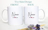 Nana EST - White Ceramic Mug - Inkpot