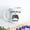 Leveled Up to Dad Nintendo - White Ceramic Mug