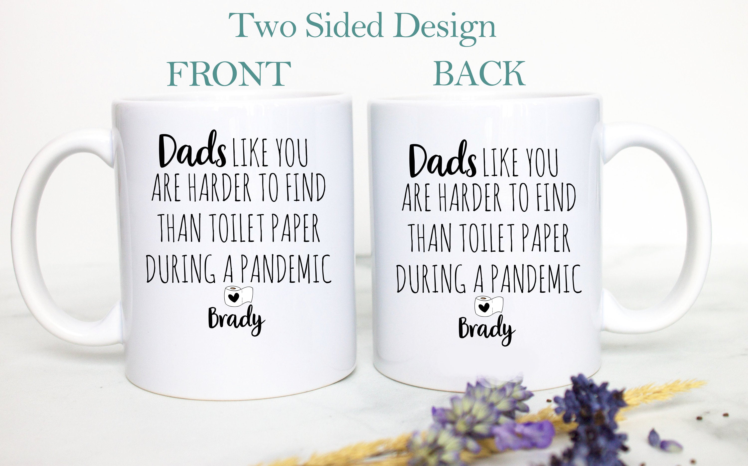 Funny Pandemic Dad Gift, Best Dad Gift, Father's Day Mug, Custom Gift for Dad,Christmas Gift, Funny Dad Mug, Dad Birthday Gift, Quarantine