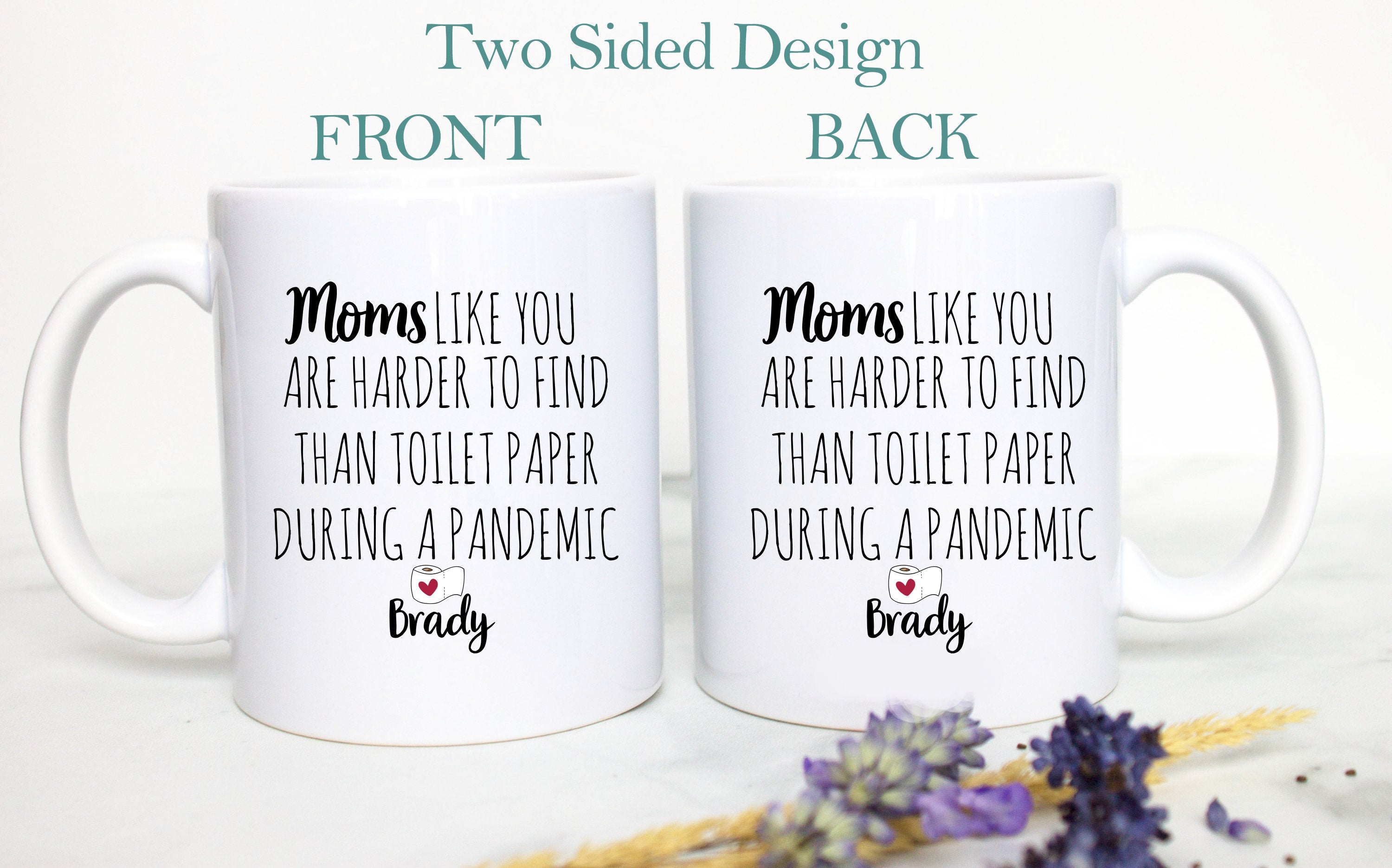 Funny Pandemic Mom Gift, Gag Gift, Mother's Day Gift, Mom Gift Ideas, Christmas Gift, Mom Birthday Gift Personalized Mom Mug Quarantine Gift